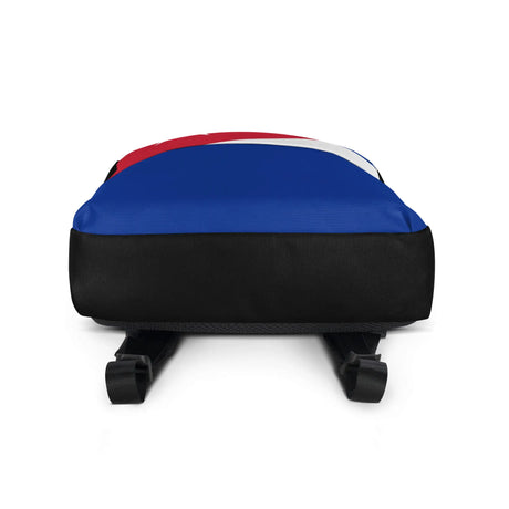 Sac à dos drapeau cuba polyester léger fermeture éclair