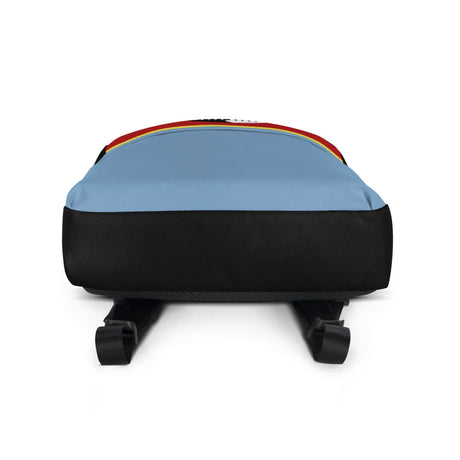 Sac à dos drapeau eswatini polyester léger fermeture éclair