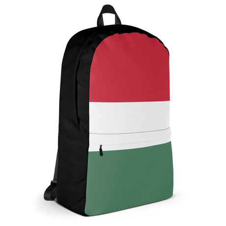 Sac à dos drapeau hongrie polyester fermeture éclair solide