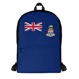 Sac à dos drapeau îles caïmans polyester résistant
