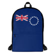 Sac à dos drapeau îles cook polyester léger résistant