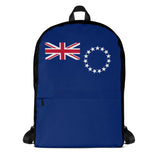 Sac à dos drapeau îles cook polyester léger résistant