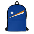 Sac à dos drapeau îles marshall polyester résistant à l’eau