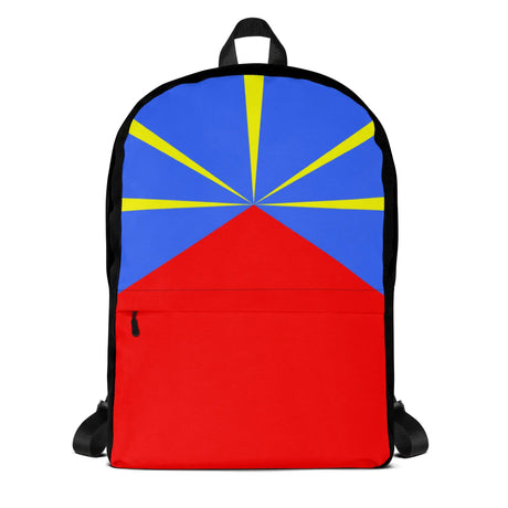 Sac à dos drapeau la réunion polyester résistant léger