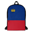 Sac à dos drapeau liechtenstein polyester fermeture éclair
