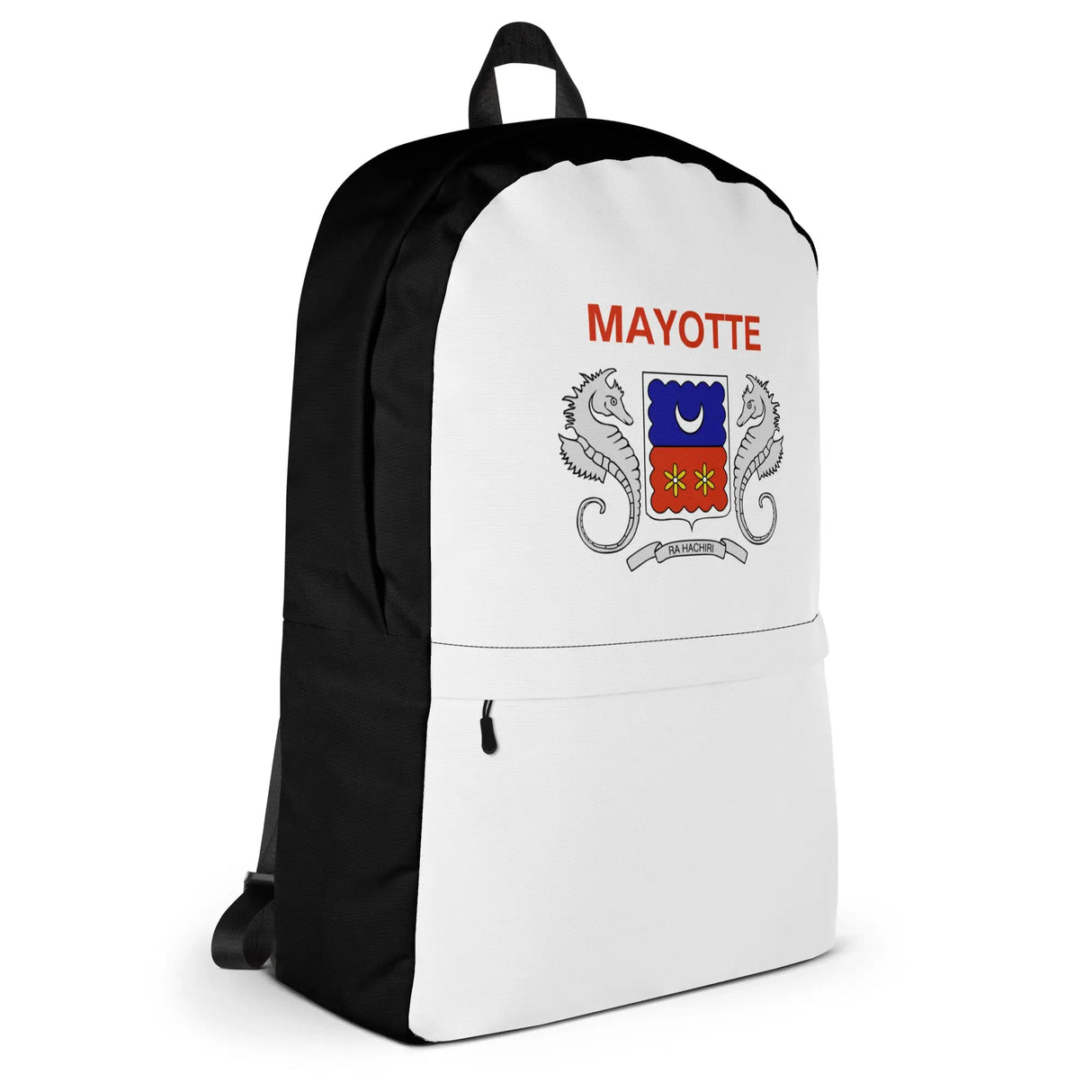 Sac à dos drapeau mayotte polyester léger résistant