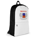 Sac à dos drapeau mayotte polyester léger résistant