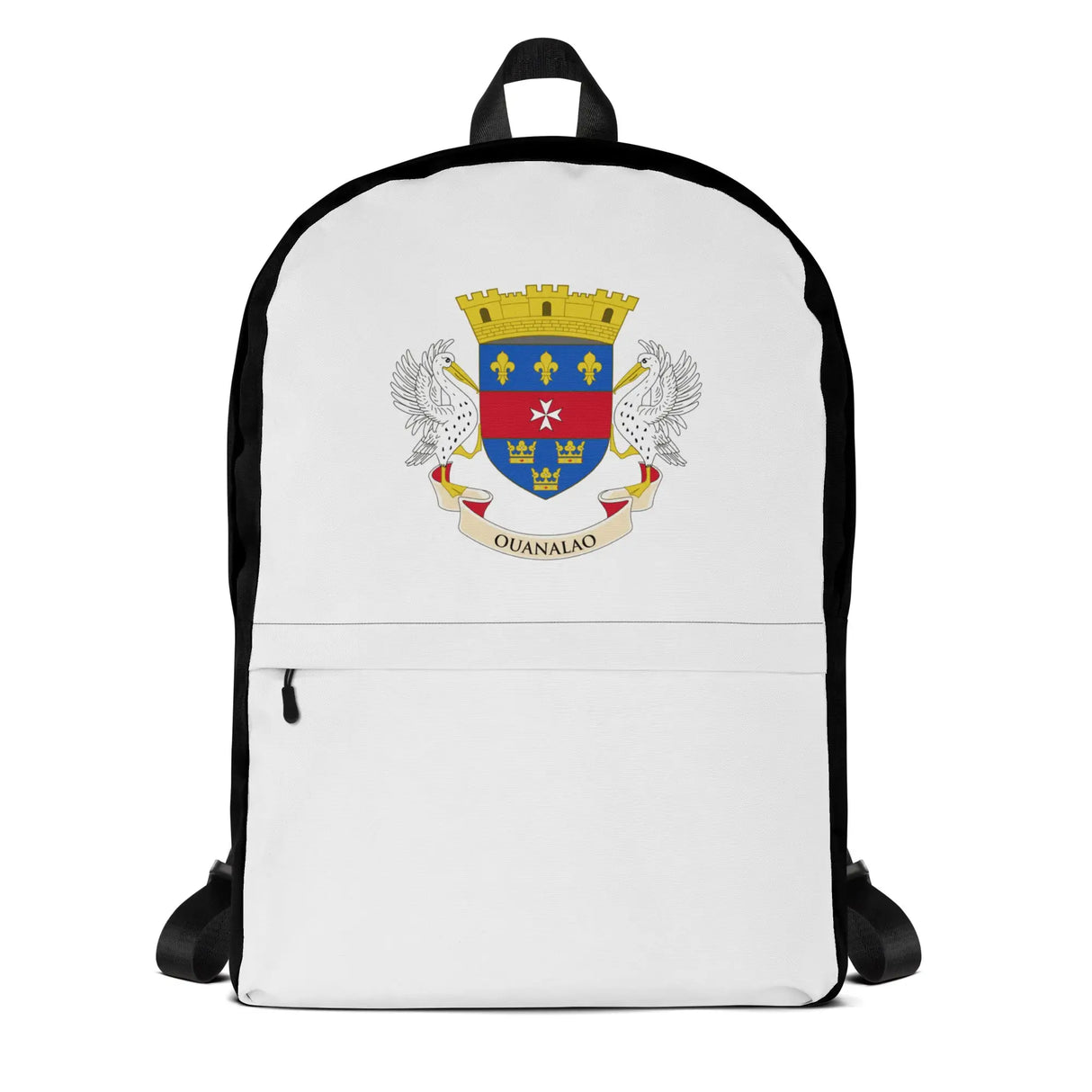 Sac à dos drapeau saint-barthélemy polyester résistant