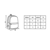 Sac à dos gambie polyester résistant fermeture éclair robuste