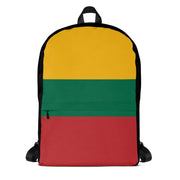 Sac à dos lituanie polyester résistant fermeture éclair