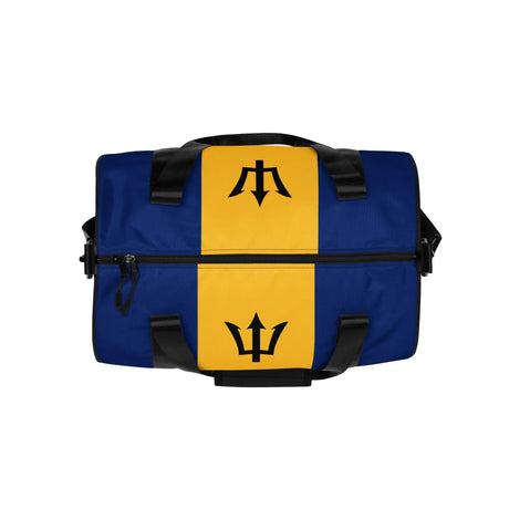 Sac de sport barbade en polyester aux couleurs patriotiques