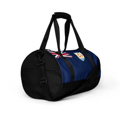 Sac de sport drapeau anguilla polyester tissu robuste