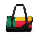 Sac de sport drapeau bénin polyester tissu robuste
