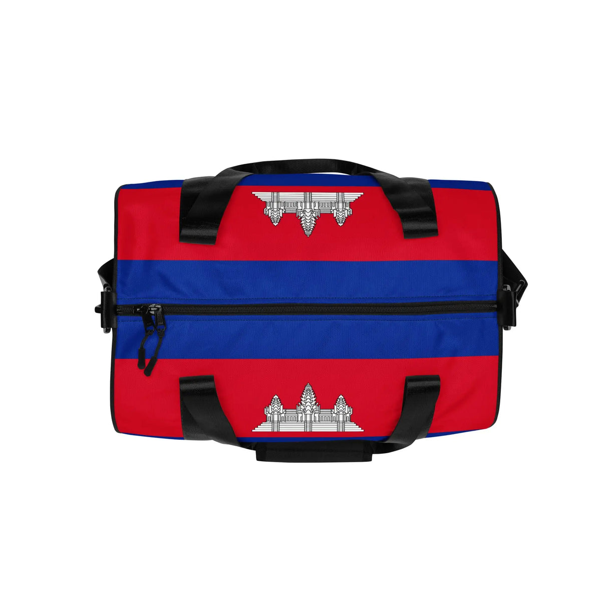 Sac de sport drapeau cambodge polyester tissu robuste