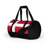 Sac de sport drapeau danemark tissu robuste polyester