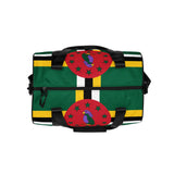 Sac de sport drapeau dominique en polyester tissu robuste