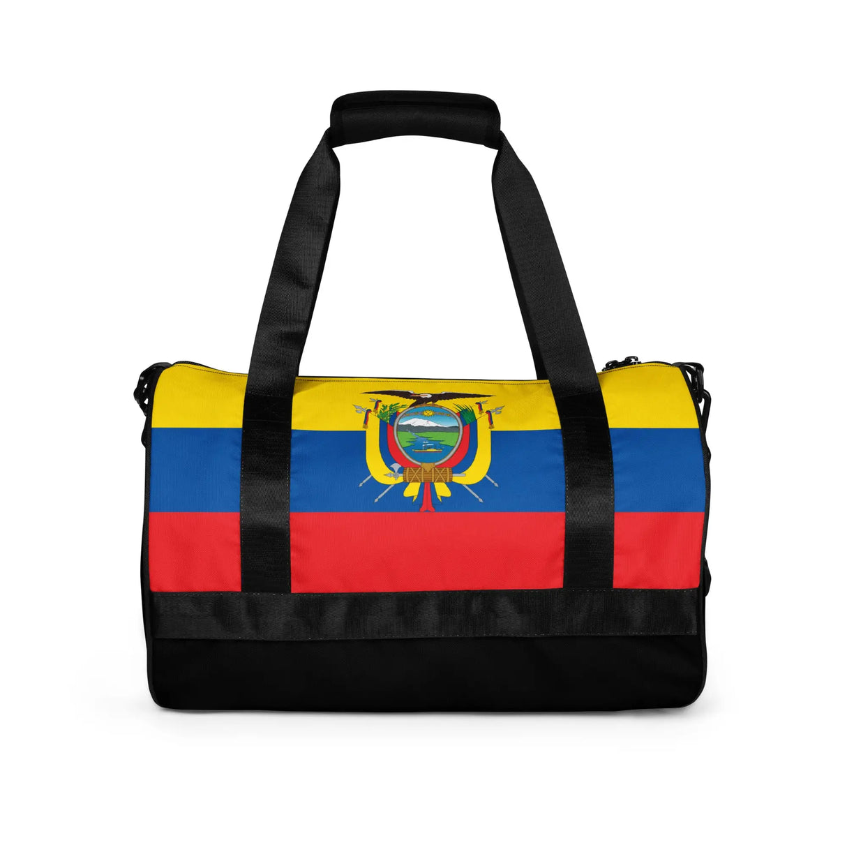Sac de sport drapeau équateur polyester tissu robuste