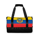 Sac de sport drapeau équateur polyester tissu robuste