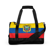 Sac de sport drapeau équateur polyester tissu robuste