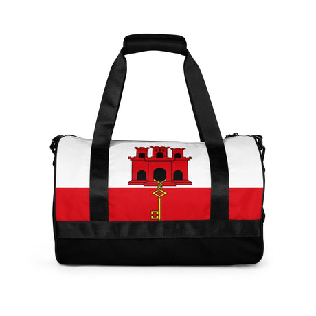 Sac de sport drapeau gibraltar en polyester tissu robuste