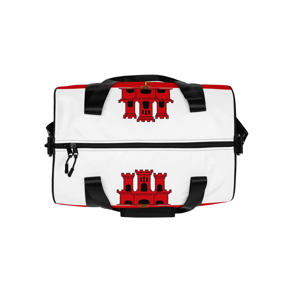 Sac de sport drapeau gibraltar en polyester tissu robuste
