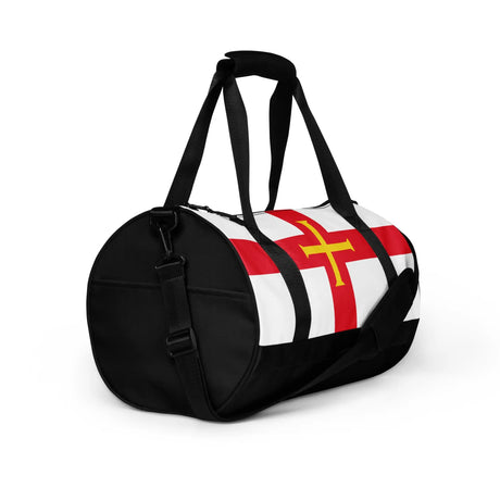 Sac de sport drapeau guernesey polyester tissu robuste