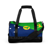 Sac de sport drapeau île christmas en polyester robuste