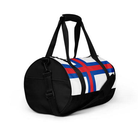Sac de sport drapeau îles féroé en polyester robuste