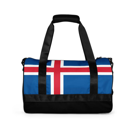 Sac de sport drapeau islande polyester tissu robuste
