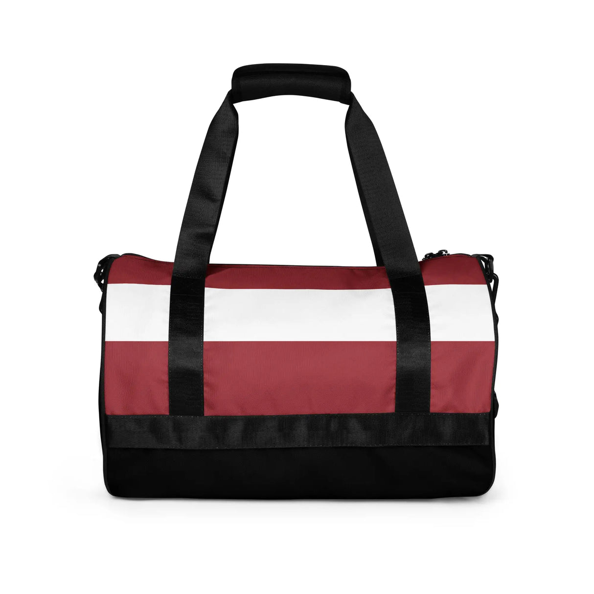 Sac de sport drapeau lettonie polyester tissu robuste
