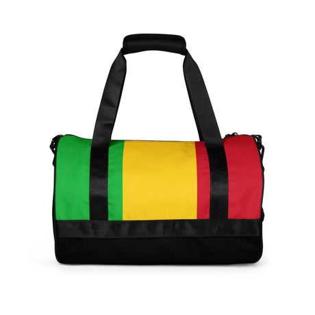 Sac de sport drapeau mali polyester tissu robuste coloré
