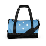 Sac de sport drapeau micronésie en polyester tissu robuste