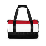 Sac de sport drapeau monaco en polyester tissu robuste