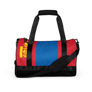 Sac de sport drapeau mongolie polyester tissu robuste