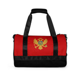 Sac de sport drapeau monténégro polyester tissu robuste