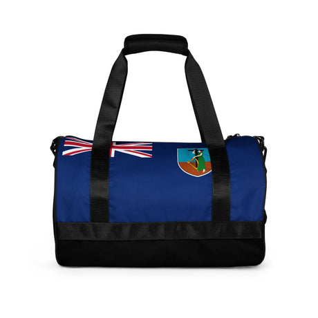 Sac de sport drapeau montserrat polyester tissu robuste