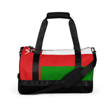 Sac de sport drapeau oman polyester tissu robuste confortable