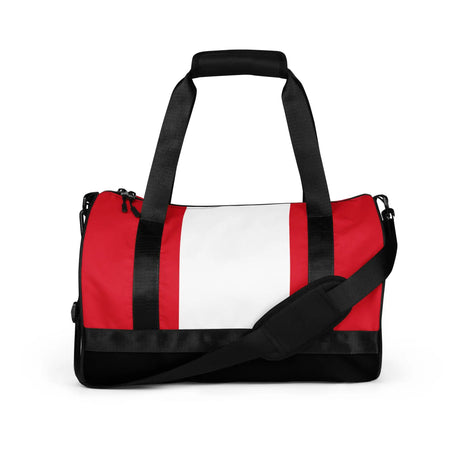 Sac de sport drapeau pérou en polyester tissu robuste