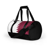 Sac de sport drapeau qatar polyester tissu robuste