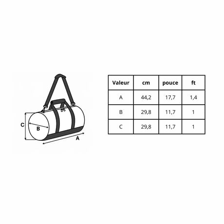 Sac de sport drapeau russie - pixelforma