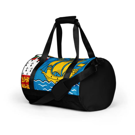 Sac de sport drapeau saint-pierre-et-miquelon - pixelforma