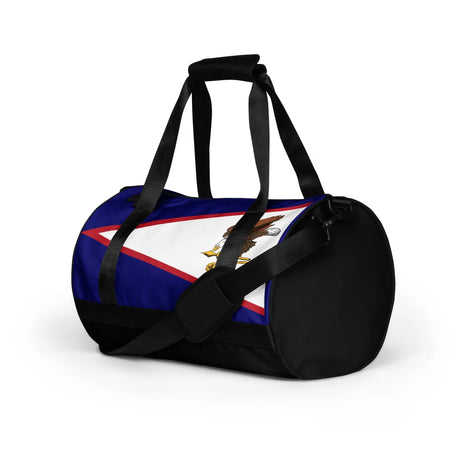 Sac de sport drapeau samoa américaines tissu robuste polyester