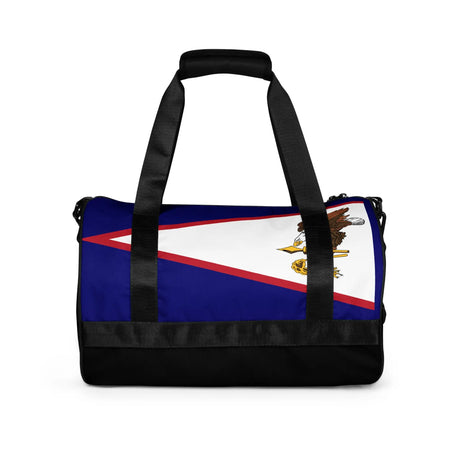 Sac de sport drapeau samoa américaines tissu robuste polyester