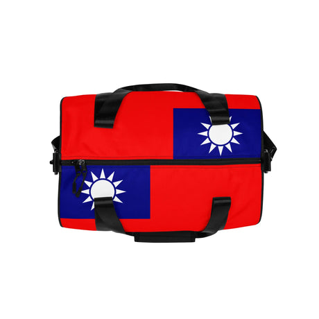 Sac de sport drapeau taïwan en tissu robuste imperméable