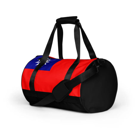 Sac de sport drapeau taïwan en tissu robuste imperméable