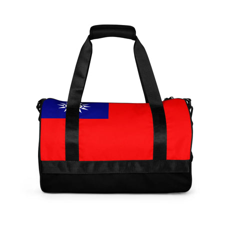 Sac de sport drapeau taïwan en tissu robuste imperméable