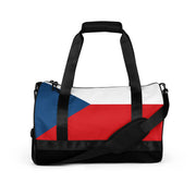 Sac de sport drapeau tchéquie polyester tissu robuste