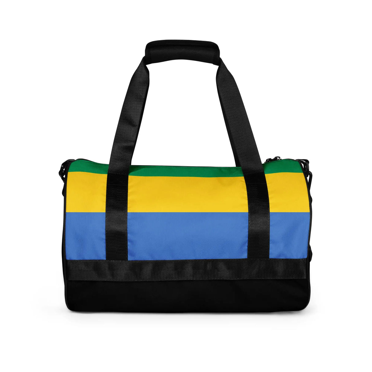 Sac de sport gabon polyester tissu robuste multicolore