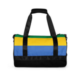 Sac de sport gabon polyester tissu robuste multicolore