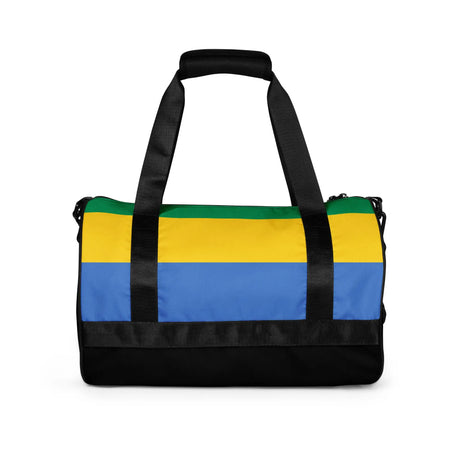 Sac de sport gabon polyester tissu robuste multicolore